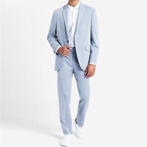 Kenneth Cole - Suit - 48R 40Wx30L
Powder Blue